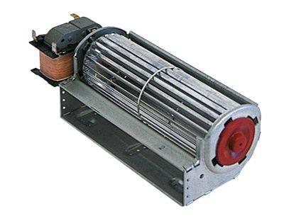 Tvärgående flödesfläkt 22W 230V Motor höger roller Ø 60mm Roller L 180mm