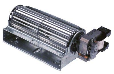 Tvärgående flödesfläkt 25W 230V Motor Vänster väggar Ø 60 mm väggar l 180mm -10 till +60 ° C