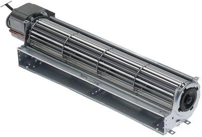 Tvärgående flödesfläkt 58W 230V MOTOR HÖGER ROLL Ø 60MM ROLLER L 360mm -10 till +60 ° C