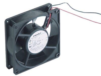 Axial Ventilator 12VDC 0,8W L 92mm B 92mm H 25mm hyreskuluthyrning Kabel 1600 mm Plast