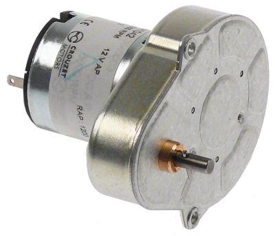 Drivmotor 12V Axel Ø 4mm Typ G70C10AGT H 61mm L 66mm B 50mm Crouzet Spännings DC -Hz