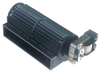 Tvärgående flödesfläkt 30W 230V Motor Left Wallse Ø 60mm väggar l 180mmmmm