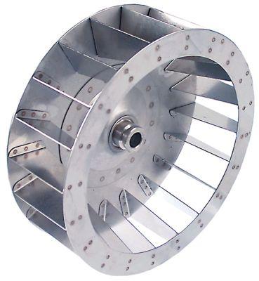 Fläkthjul H1 100mm H2 46mm D1 ø 300mm D2 ø 195mm