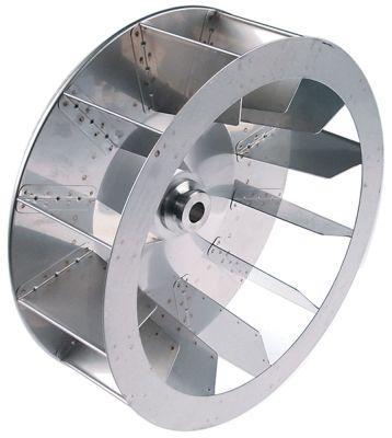 Fläkthjul H1 114mm H2 45mm D1 ø 350mm D2 ø 195mm