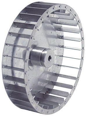 Fläkthjul H1 40mm H2 26mm D1 ø 160mm D2 ø 8mm