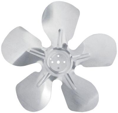 Fläkthjul Aluminium ø 254mm B 50mm