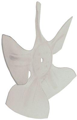 Fläkthjul Plast ø 154mm B 32mm