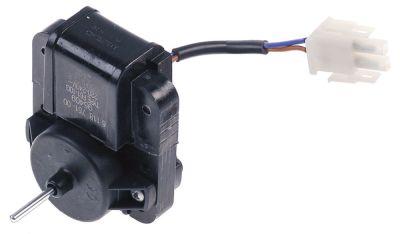 Falato Motor Type F61-10G 230V Axis Ø 3mm Axel Längd 22mm med Plug 50-60Hz