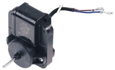 Falato Motor Type F61-10G 230V Axis Ø 3mm Axellängd 22mm 50-60Hz