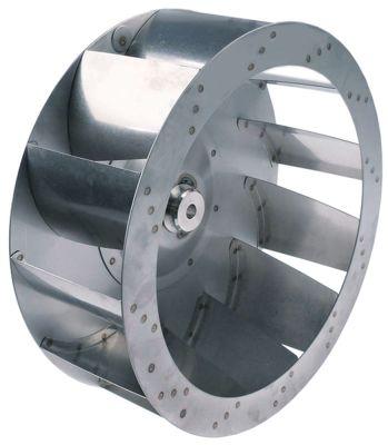 Fläkthjul H1 125mm D1 ø 350mm D2 ø 13mm D3 ø 16mm