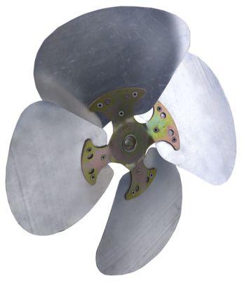 Fläkthjul ø 300mm B 80mm Axelstöd ø 13mm