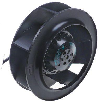 Fan EBM-PAPST 58/75W 230V Ø 190mm 2700o/min Series Series R2E Kabellängd 450mm H 70mm