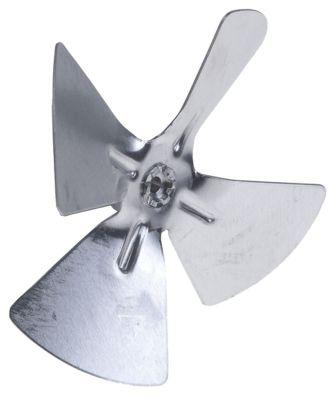 Fläkthjul Aluminium ø 96mm B 18mm sugande