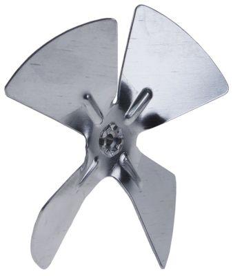 Fläkthjul Aluminium ø 96mm B 18mm tryckande