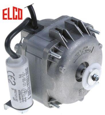 Falato Motor Elco 18W 230/240V 2600o/min Rent skjutning av hyreserien Kabel längd 1000mm h 110mm