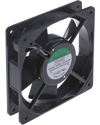 Axial Ventilator 230VAC 14W L 119mm B 119mm H 25mm Rental Balleje Connection Flat Sticks 2,8mm 50-