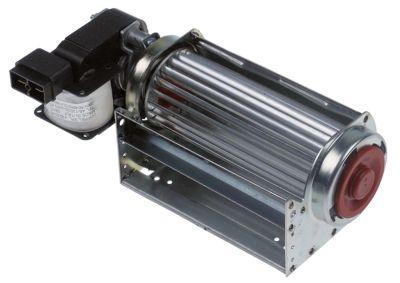 Cross -Current Fan 24W 230V MOTOR HÖGER ROLL Ø 45MM ROLLER L 120mm -30 till +100 ° C