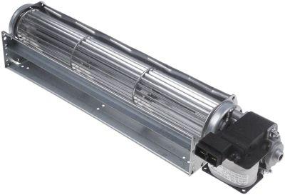 Tvärgående flödesfläkt 33W 230V Motor vänster rull Ø 45 mm rull l 300mm -30 till +100 ° C