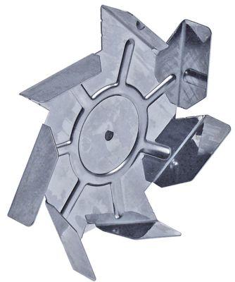 Fläkthjul förkromad ø 150mm B 25mm