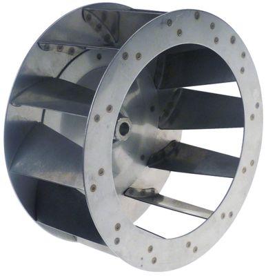 Fläkthjul H1 100mm H2 29mm D1 ø 220mm D2 ø 115mm