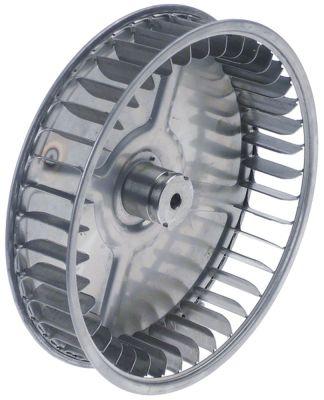 Fläkthjul H1 43mm H2 29mm D1 ø 200mm D2 ø 8x6mm