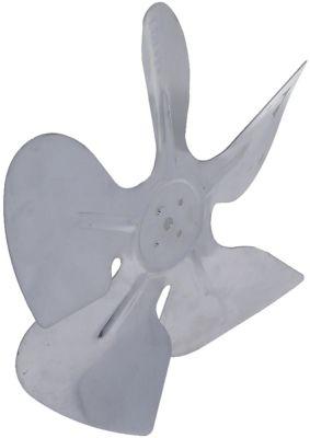 Fläkthjul Aluminium ø 225mm Axelstöd ø 7mm