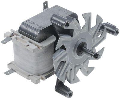 Hot Luft Ventilator Type P/N M4307 50W L1 71mm L2 4mm L3 6mm L4 87mm Plased Vedilator Wheel Ø 81mm
