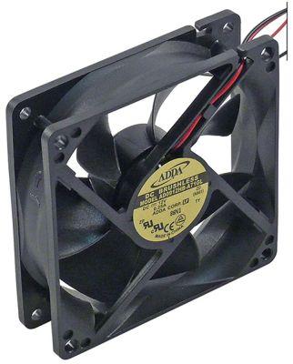 Axial Ventilator 12VDC 216W L 92mm B 92mm H 25mm hyresballelejeanslutningskabel 300mm adda