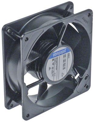 Axial Ventilator 230VAC 13W L 119mm B 119mm H 38mm HyresballejeansLutning Flat Sticks 2,8 mm