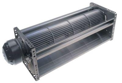 Tvärgående flödesventilator 70W 220V Motor Höger rull Ø 90mm Ruller L 397mm -40 till +70 ° C