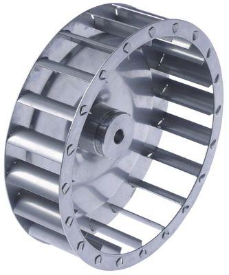 Fläkthjul H1 42mm H2 19mm D1 ø 145mm D2 ø 8mm