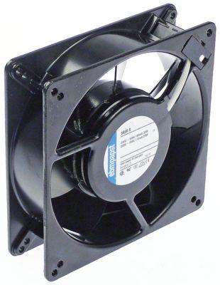 Axial Ventilator 230VAC 30W L 135mm B 135mm H 38mm Hyresballelejeansluppning Flat Sticks 2,8 mm