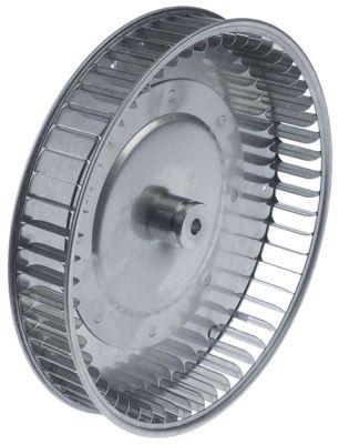 Fläkthjul H1 43mm H2 23mm D1 ø 240mm D2 ø 9mm