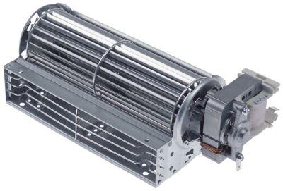 Tvärgående flödesfläktvinge: 180 mm Ø: 60 mm