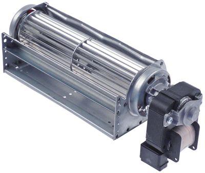 Tvärgående flödesfläkt 26W 230V Motor vänster rull Ø 45 mm rull l 180mm -30 till +100 ° C