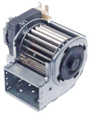 Tvärgående flödesfläkt 18W 230V Motor Höger rull Ø 60mm Roller L 60mm 0 till +60 ° C