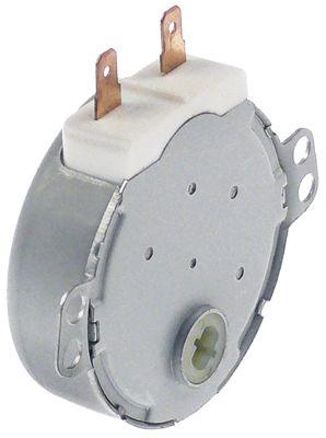 Drivmotor 220-240V 10-12o/min axel Ø 6,5x4,5 mm 35W Typ SM16 HK36M0Hz Ø 49mm för mikrovågsugn