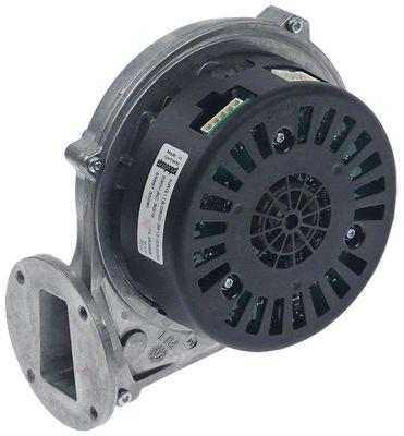 Radiell Ventilator 55W 230V L1 160mm B1 90mm B3 83mm H1 156mm H2 50mm D1 Ø 126mm Combight Damper