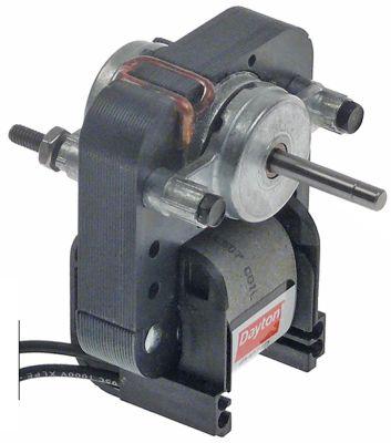 FALATO MOTOR 230V 3000O/min kabellängd 300 mm H 76mm B 61mm Axelängd 26mm 24A 5KW 60Hz 67PS