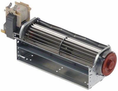 Tvärgående flödesventilator 27W Motor Höger rull Ø 45mm Roller L 180mm QLK45 230V/50-60Hz