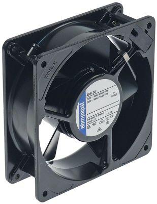 Axial Ventilator 230V 19W L 119mm B 119mm H 38mm hyreskulager 50/60Hz Fan HJul Ø 106mm