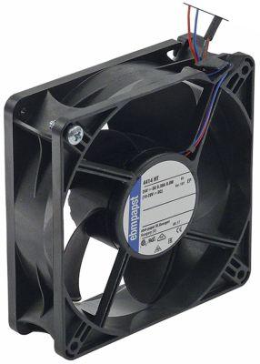 Axial Ventilator 24VDC 9W L 119mm B 119mm H 38mm hyresballeleje kabel längd 200 mm med NTC -sensor