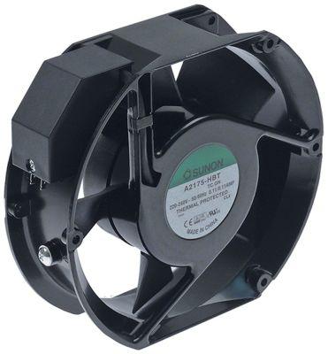 Axial Ventilator 220/240 11W L 172mm B 150mm H 50mm Hyresballelejeanslutning Flat Sticks 2,8 mm