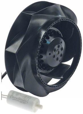 Fan EBM-PAPST 52/65W 230V Ø 190mm 2350/2500o/min Series Series R2E CABLE LÄNGE 450mm