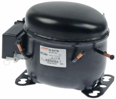 Kompressor köldmedium R134A Typ GL60TB 1/5HP Strömförbrukning 437W Stroke Volym 57CM³ CSIR 220-240V
