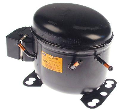 Kompressor köldmedium R134A Typ GL90TB 1/4HP strömförbrukning 293W Stroke Volym 88cm³ CSIR 220-240V