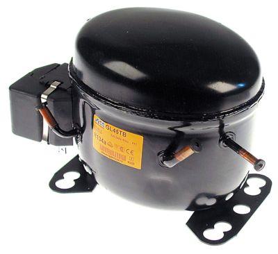 Kompressor köldmedium R134A typ 1/6HP strömförbrukning 342W slagvolym 45 cm³ CSIR 220-240V