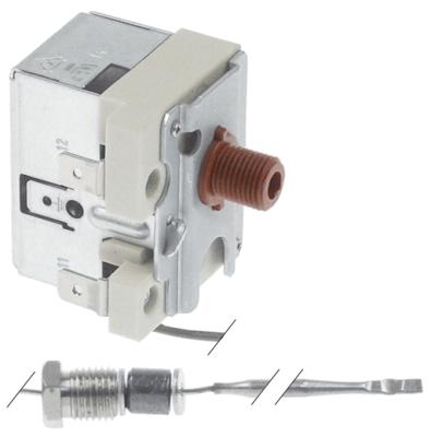 Säkerhetstermostatavstängningstemp. 245 ° C 1-polig 1NC 16A-sond Ø 3,1 mm sond L 155mm