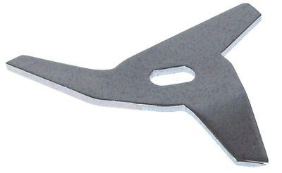 Kniv Hål ø 6x8mm till utrustning VORTEX