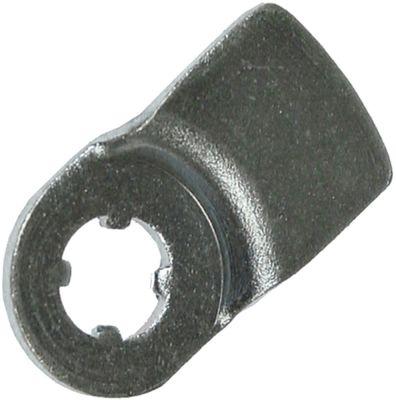 Rigel Steel Galvanized LA 305mm H 7mm B 23mm Materialstyrka 25mm Croped IP vänster/höger